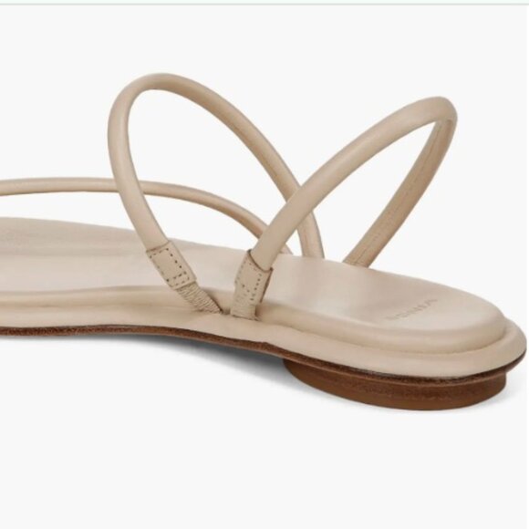 Vince Sandals - Leather - Lucila Birchsand - Like New - Size 9.5 - Picture 10 of 12